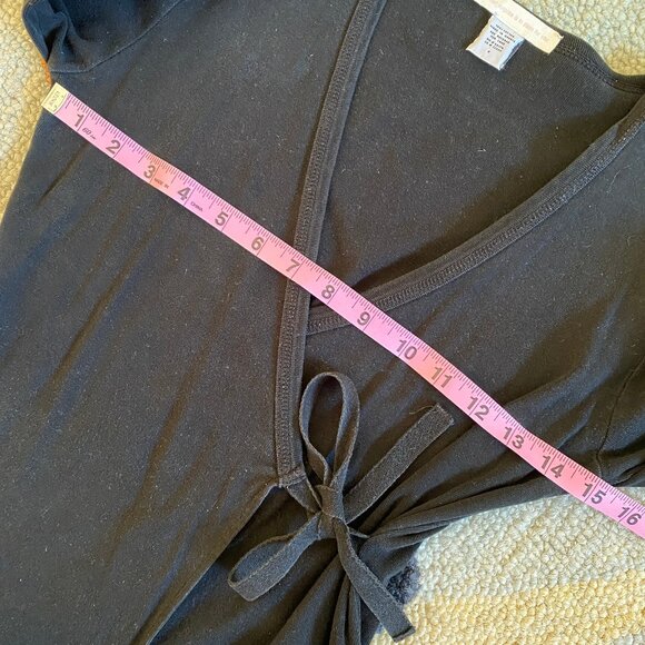 90s I Anthropologie I A Pleasant Surprise Is In Store For You I Faux Wrap Top - Picture 9 of 16